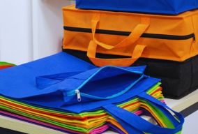 Zipper Non-Woven Bags