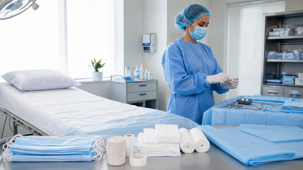 Nonwoven Fabrics in Healthcare and Medical Settings