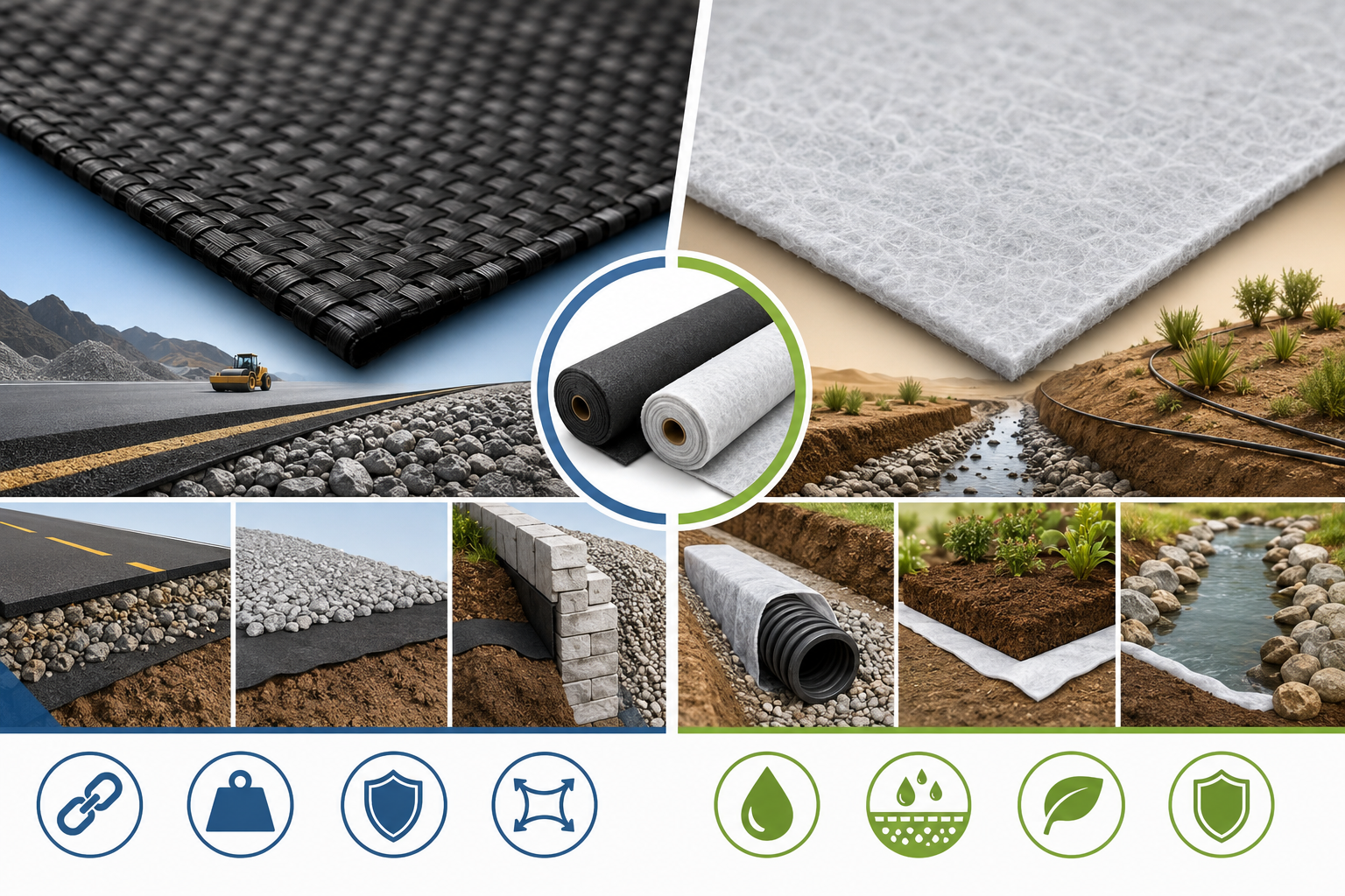 Woven vs Non Woven Geotextile: What You Should Know